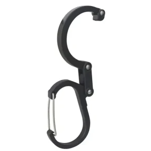 Carabiner Rotating Hook Clip Non-Locking
