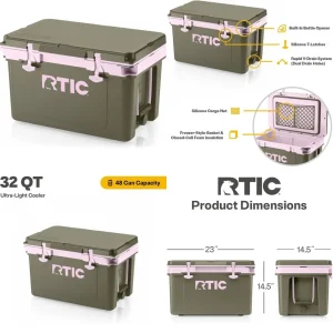 RTIC 32QT Ultra-Light Cooler