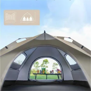 Outdoor Sunshade Camping Tent Two-Doors