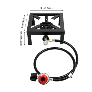 8000W Portable Double Burner Stove